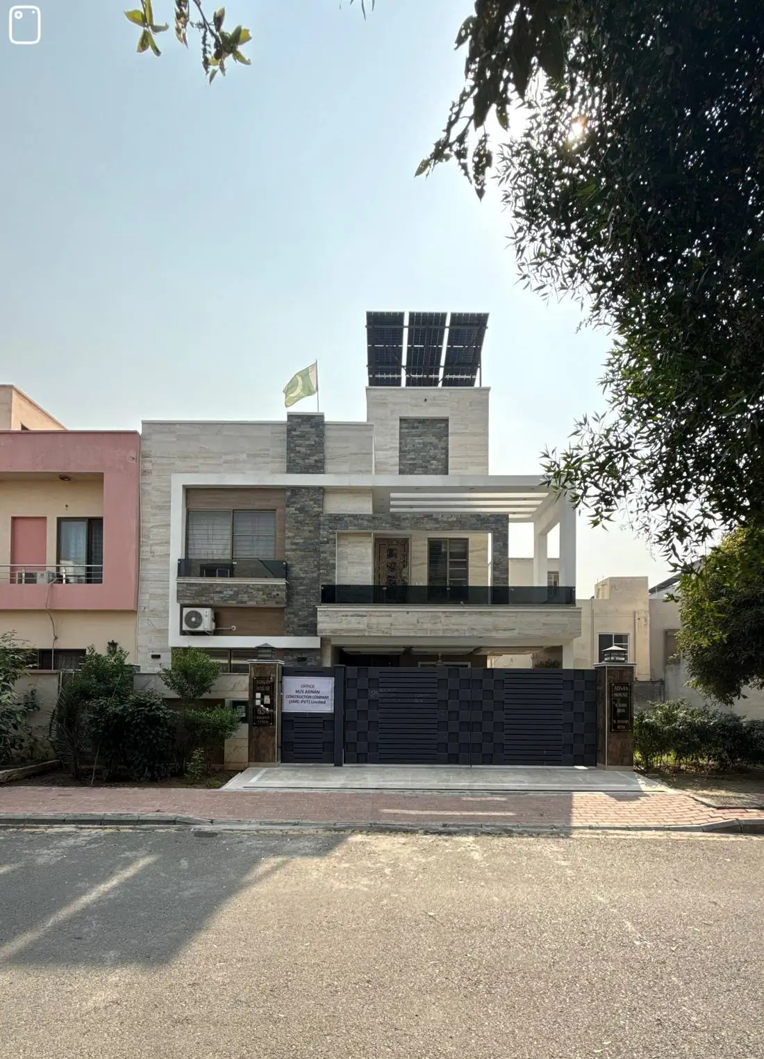 Adnan House front elevation