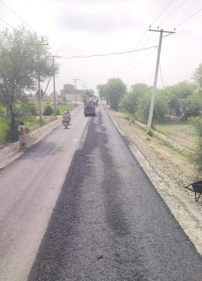 Road construction — Satghra Gogera Road